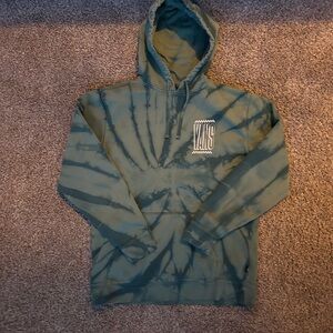 Vans Green Tie-Dye Hoodie